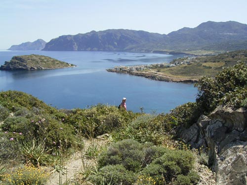 Blick auf Mochlos, Ostkreta